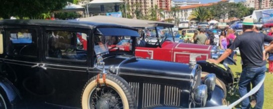 Encontro de carros antigos de Águas de Lindóia é gratuito e pretende reunir 500 mil visitantes -  (crédito: Uai Turismo)