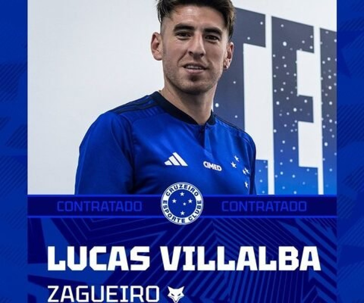 Cruzeiro anuncia a contratação de Lucas Villalba