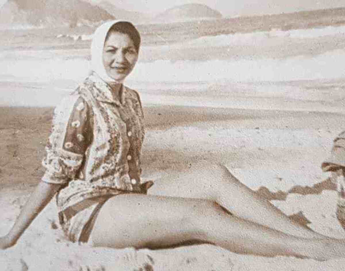 Registro de Raimundinha na juventude, no Rio de Janeiro