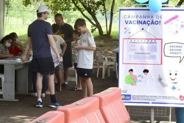  09/02/2024 Crédito: Marcelo Ferreira/CB/D.A Press. Brasil. Brasília - DF - Vacinação contra a dengue. UBS 2 na 114 Norte.  -  (crédito:  Marcelo Ferreira/CB/D.A Press)