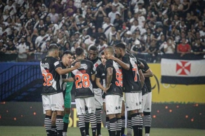 Vasco venceu o Audax-Rio por 1 a 0 nesta quinta-feira (8), em Manaus, pelo Carioca - Foto: Matheus Lima | #VascoDaGama -  (crédito: Foto: Matheus Lima | #VascoDaGama)