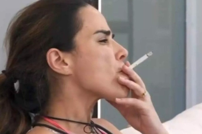 Dado Dolabella diz que está triste por Wanessa estar fumando no BBB 24 -  (crédito: Observatorio dos Famosos)