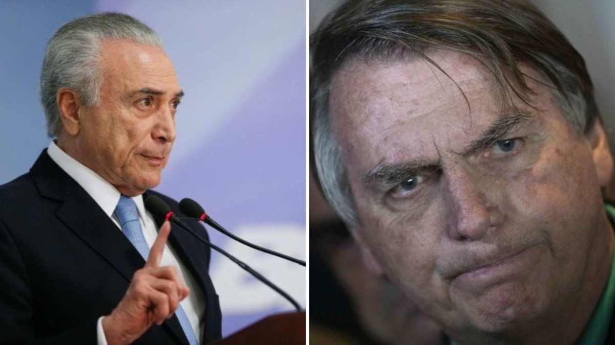 Michel Temer diz ser contra prisão de Bolsonaro pelo que a PF revelou até agora