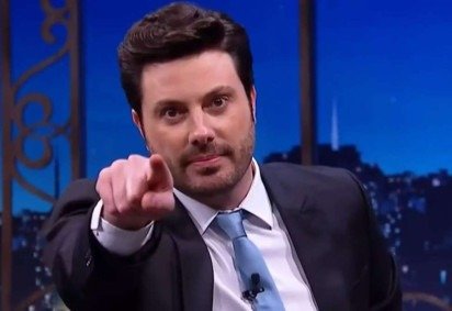 "Piadas são apenas piadas", disse Gentili no episódio do "The noite" que foi ao ar nesta terça (3/6). -  (crédito: Redes Sociais/Reprodução)