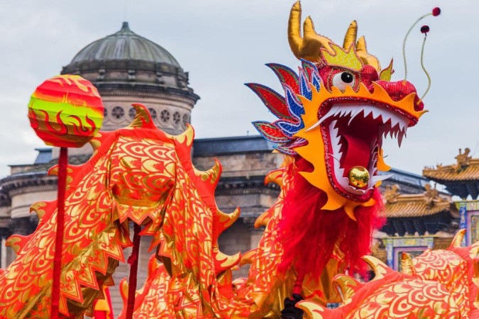 O ano do dragão de madeira é comemorado a cada seis décadas -  (crédito: Getty Images)