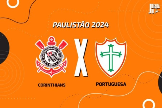 Corinthians x Portuguesa -  (crédito: Foto: Arte Jogada10)
