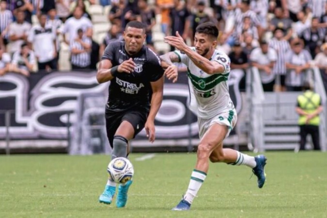 Ceará e Altos empataram em 1 a 1 no Castelão -  (crédito: Foto: Felipe Santos / Ceará SC)