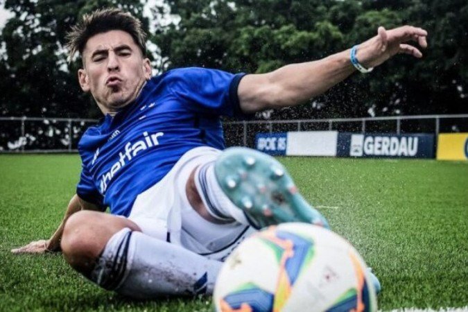 Lucas Villalba é um dos reforços da Raposa para a temporada de 2024 - (crédito: Foto: Gustavo Aleixo/Cruzeiro) Lucas Villalba é um dos reforços da Raposa para a temporada de 2024 - (crédito: Foto: Gustavo Aleixo/Cruzeiro)