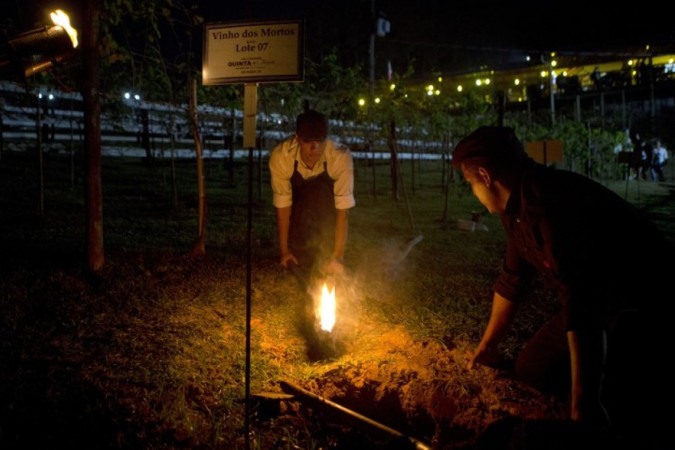 Quinta do Olivardo realiza a primeira noite do “Vinho dos Mortos” em 2024 -  (crédito: Uai Turismo)