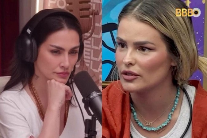 BBB 24: Cleo rasga o verbo e revela o que pensa sobre Yasmin Brunet no reality -  (crédito: Observatorio dos Famosos)