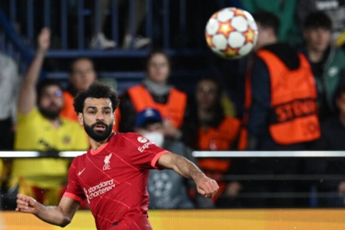 Mohamed Salah pode se transferir para o futebol saudita -  (crédito:  AFP via Getty Images)