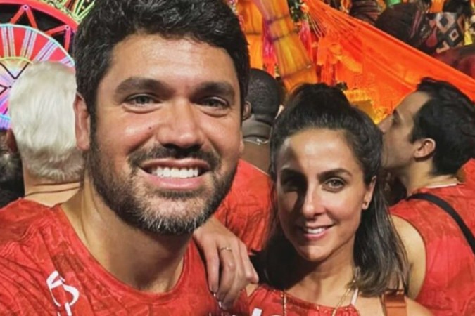 Carol Barcellos e Marcelo Courrege assumem namoro -  (crédito: Foto: Reprodução de Instagram)