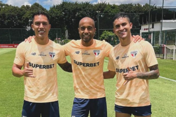 Igor, Lucas e Nestor celebram avanço na recuperação -  (crédito: FOTO: Reprodução/Instagram)