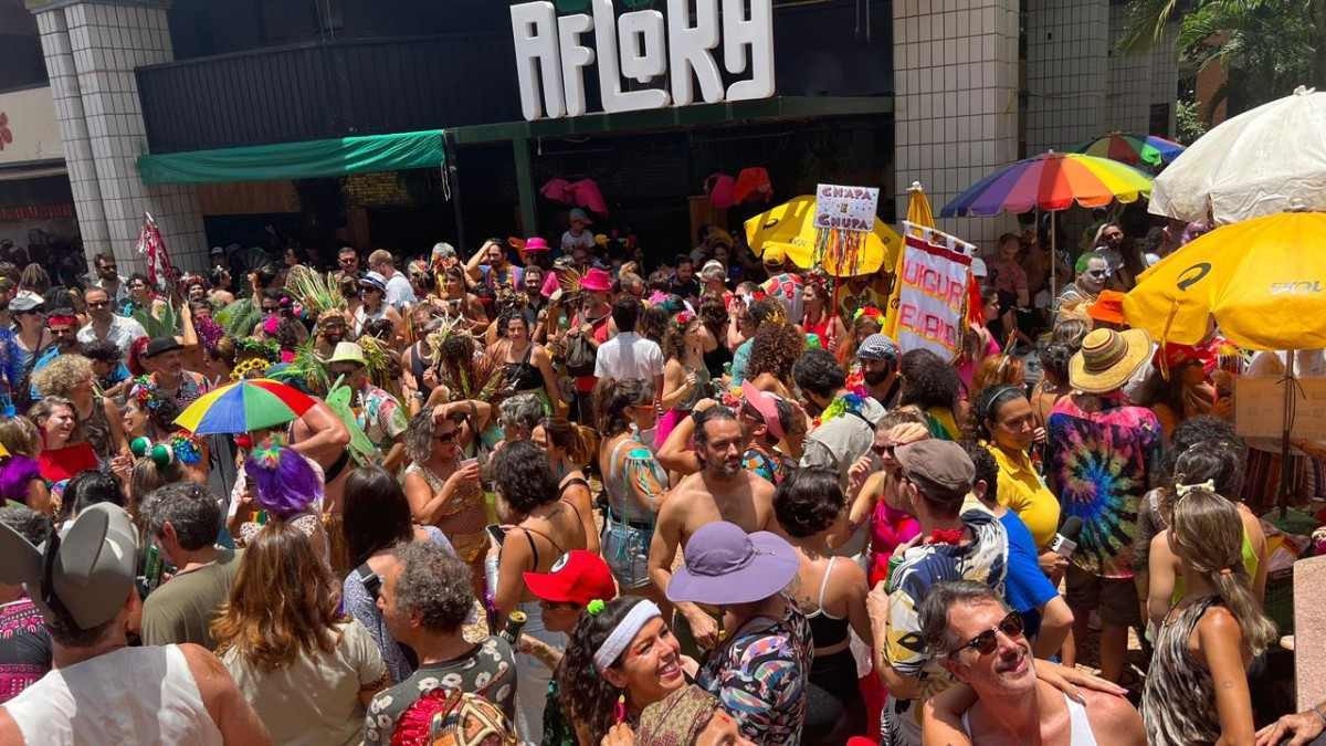 Bloco Vai Quem Fica arrasta multidão de foliões na Asa Norte, Brasília 