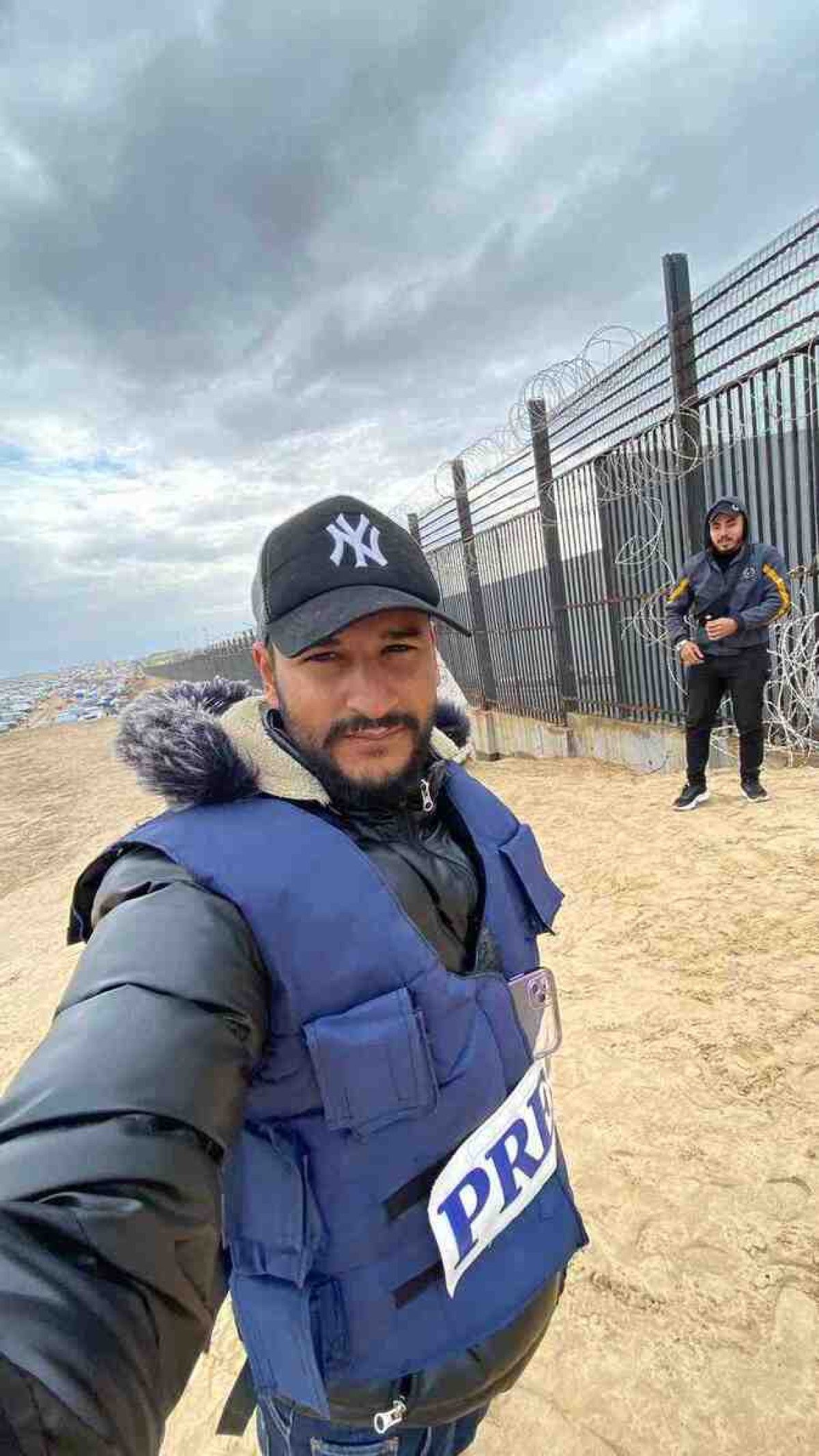 Ezzedine Ayman Muasher, 23 anos, jornalista, morador de Rafah   