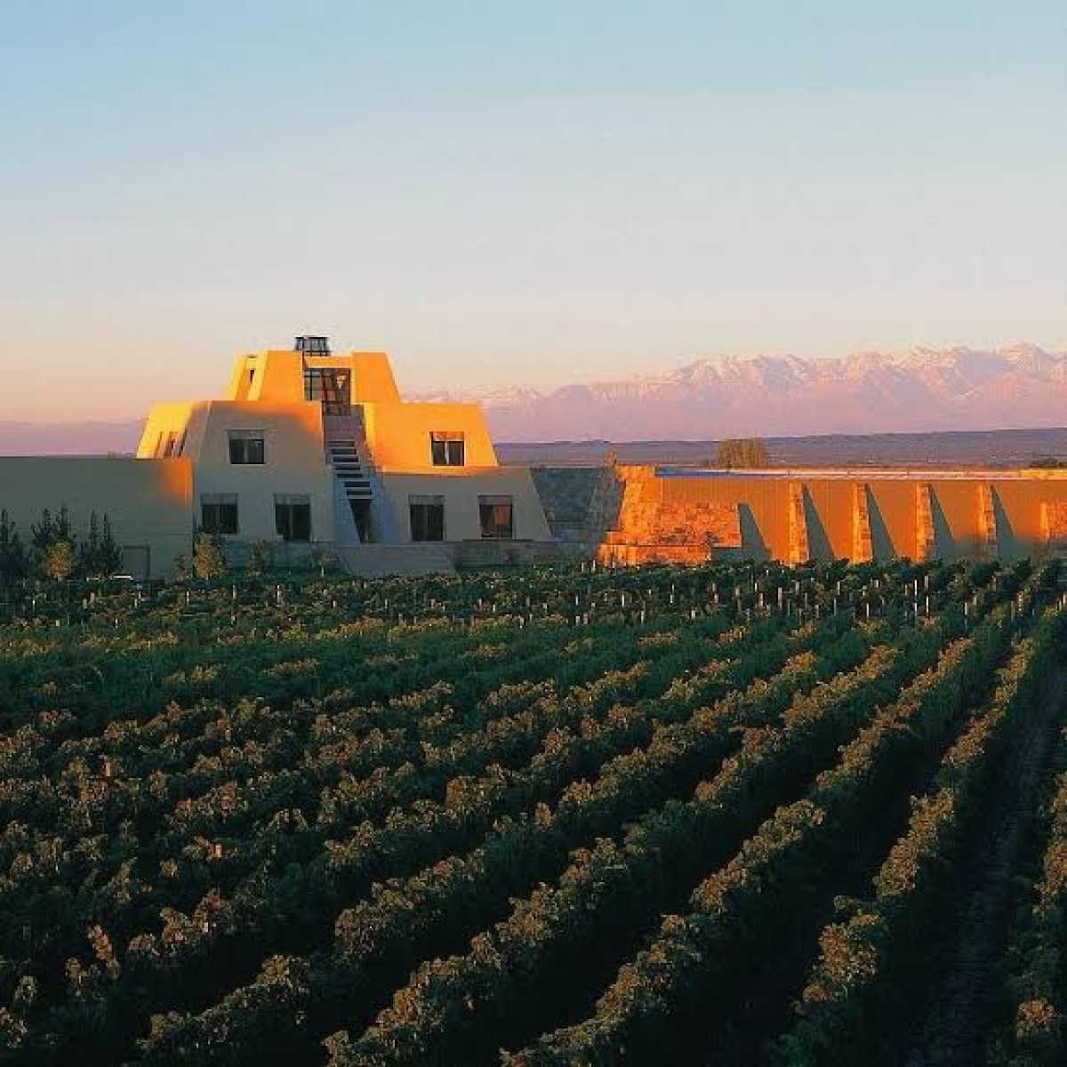 Vinícola Catena Zapata, na região de Mendoza, Argentina