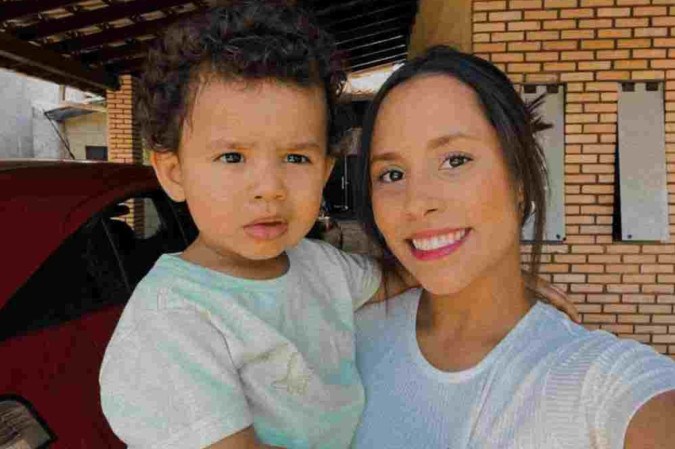Gael Inácio, 2 anos, frequenta uma creche particular. O preço da mensalidade pesa no orçamento da mãe, Bruna Cabral
