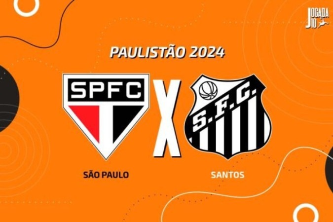 São Paulo e Santos duelam pelo Paulistão -  (crédito: Foto: Rubens Chiri / saopaulofc.net)