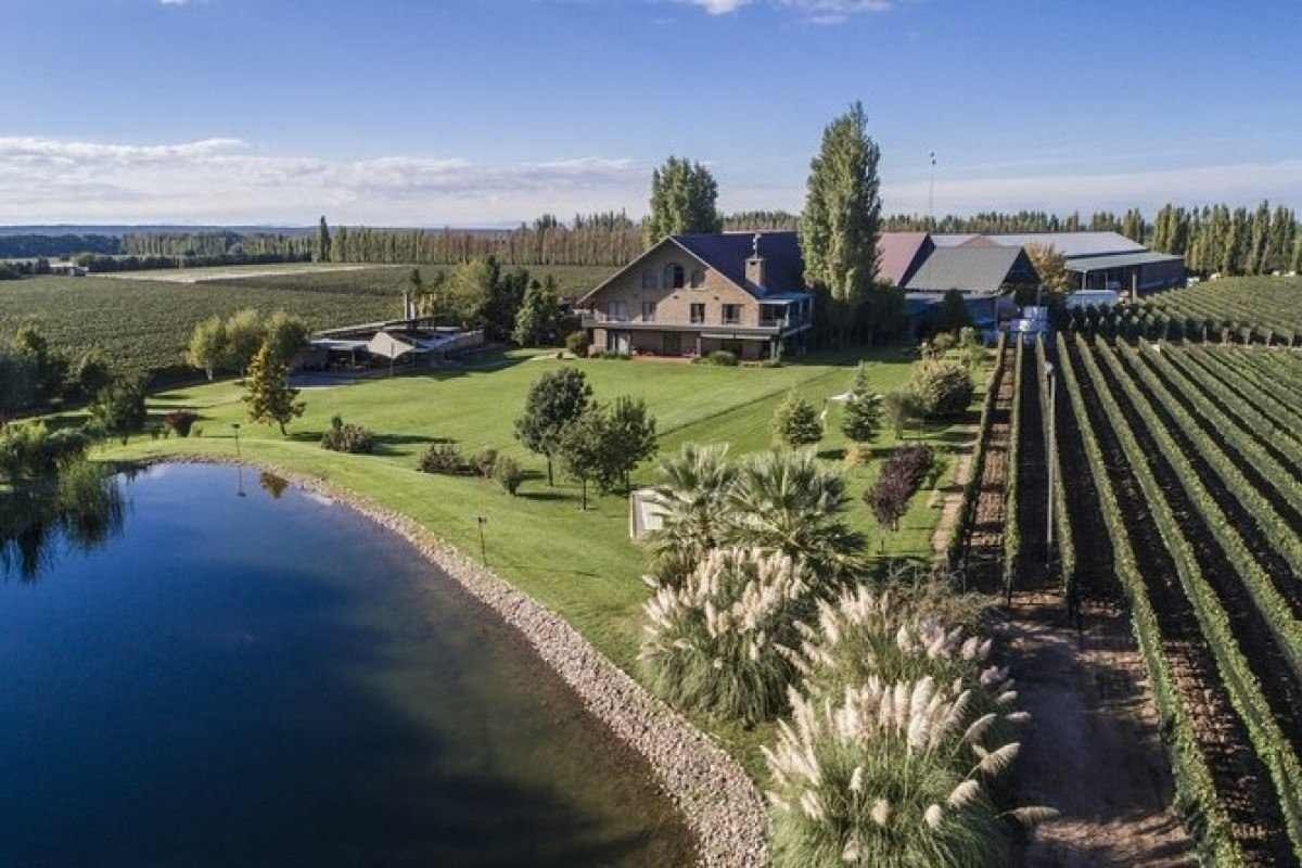 Vinícola Finca Docero, na região de Mendoza, Argentina