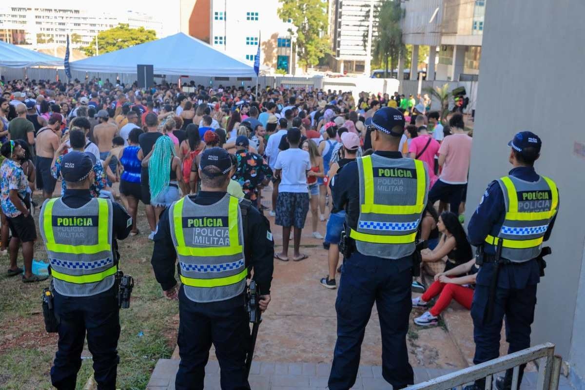 Carnaval do DF não tem registro de violência sexual, segundo SSP-DF