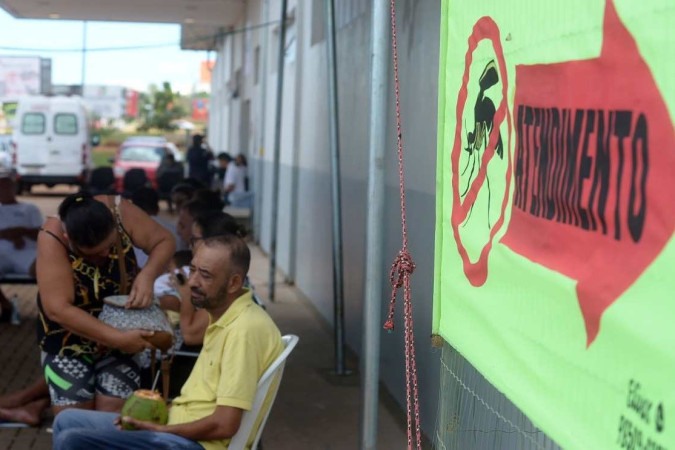 Dados do Ministério da Saúde confirmam 35 óbitos pela dengue na capital federal em 2024 -  (crédito:  Ed Alves/CB/DA.Press)