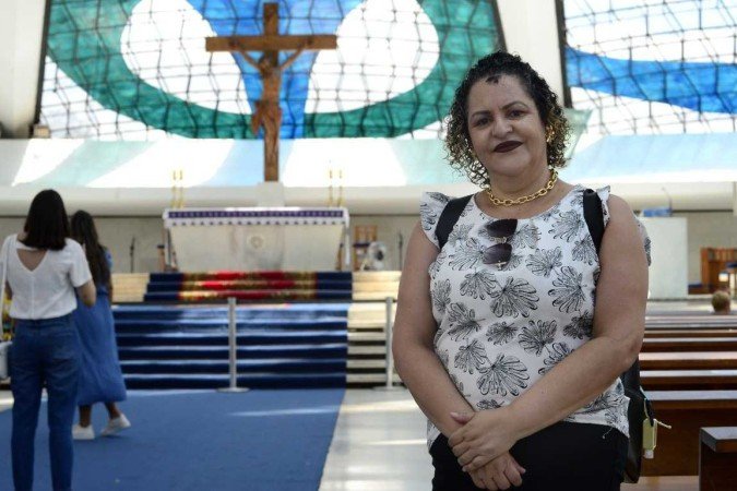 Cláudia Martins e os familiares fazem jejum até a 
chegada da Páscoa
