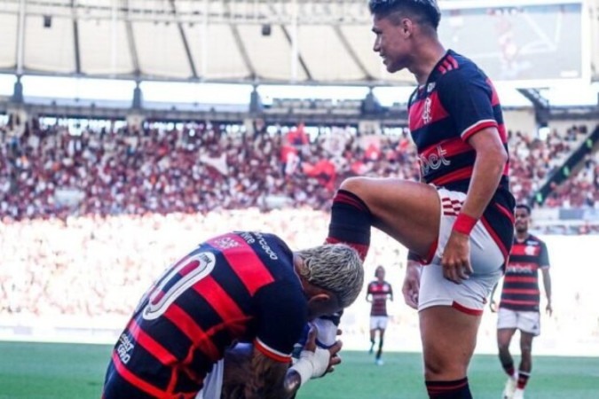 Flamengo depende apenas de si para ser campeão da Taça Guanabara -  (crédito: Foto: Divulgação / Flamengo)