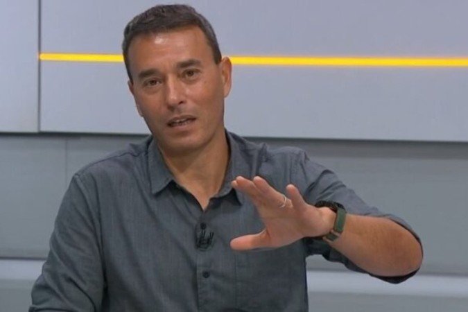André Rizek contou que foi vítima de golpe no carnaval - (crédito: Foto: Reprodução / SporTV) André Rizek contou que foi vítima de golpe no carnaval - (crédito: Foto: Reprodução / SporTV)