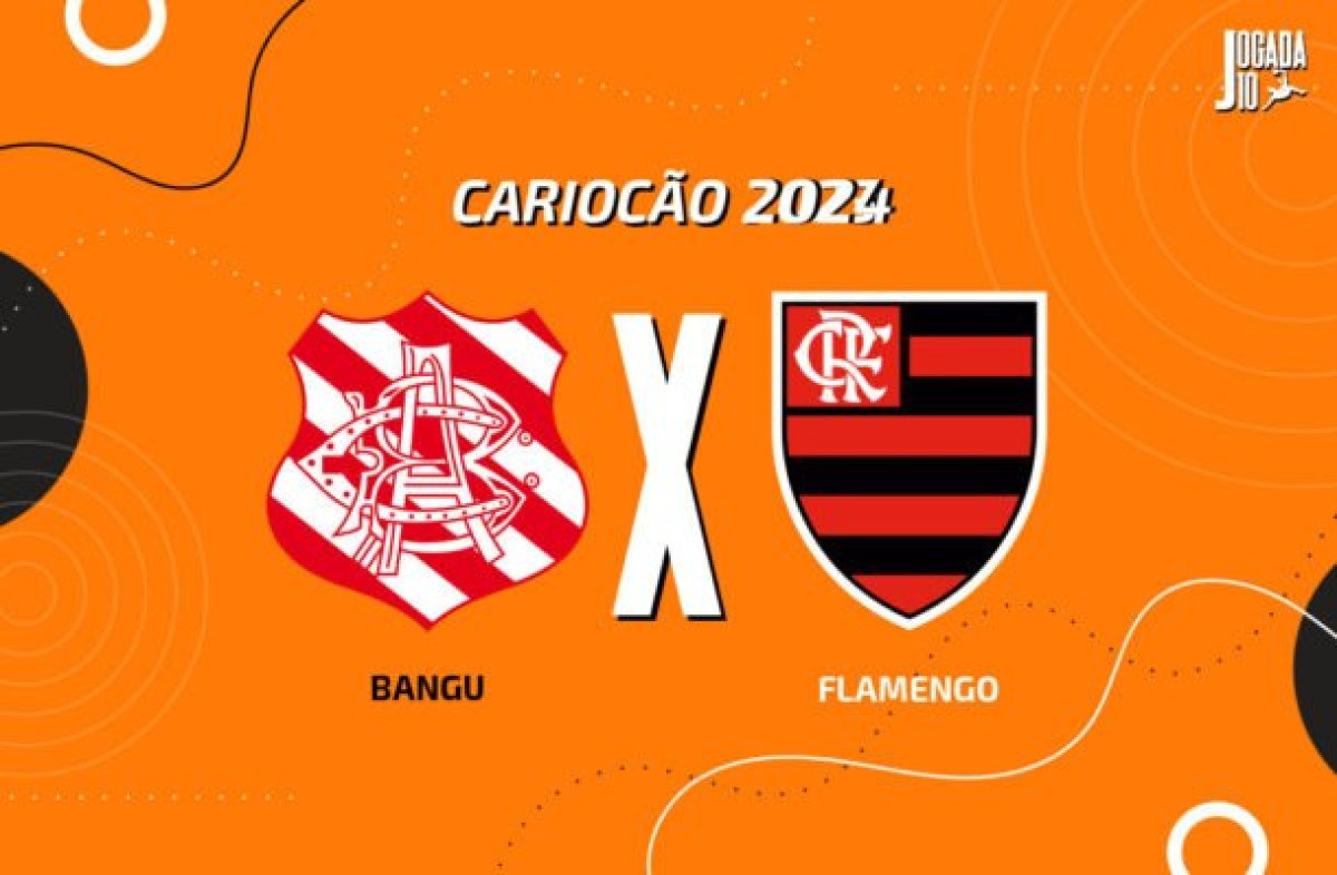 Bangu x Flamengo: onde assistir, escalações e arbitragem