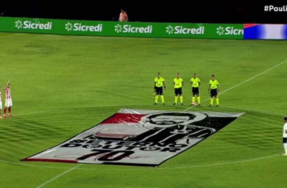 Corinthians e Botafogo-SP se unem em homenagem a Sócrates