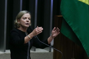 Hoffmann afirmou que a declaração de Jojo é 'mentira' e disse que a cantora 'responderá por isso' -  (crédito: Lula Marques/Agência Brasil)