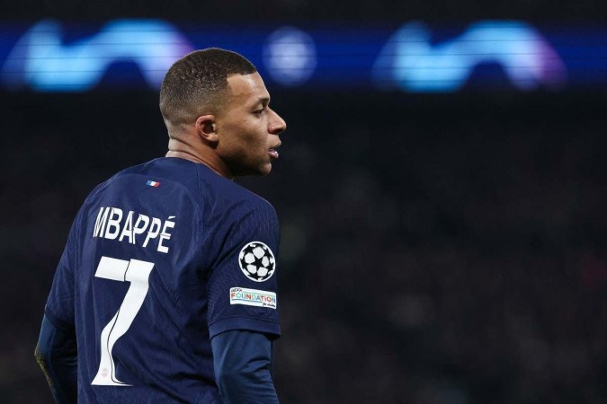 O anúncio da contratação de Mbappé foi feito na última segunda-feira (3/6) -  (crédito:  Franck Fife/AFP)