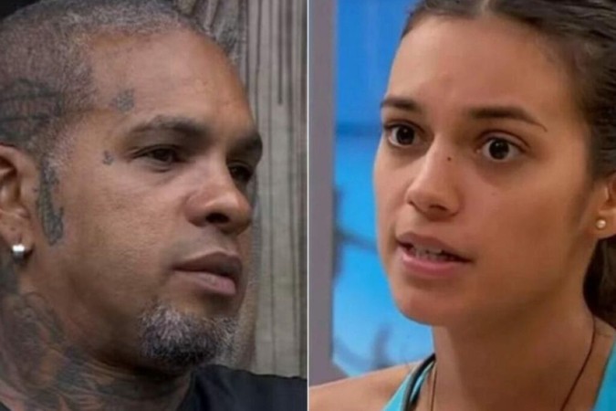 BBB 24: Rodriguinho zomba sobre semelhança entre Alane e Bruna Marquezine -  (crédito: Reprodução/TV Globo)