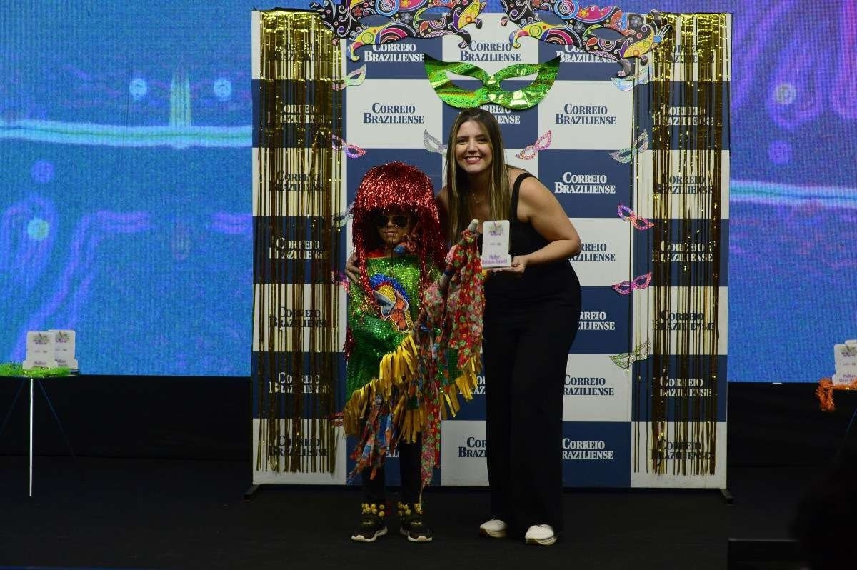 CB Folia: Caboclo de lança vence o prêmio de melhor fantasia infantil