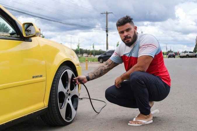 Ovelan sempre calibra os pneus para amenizar os impactos