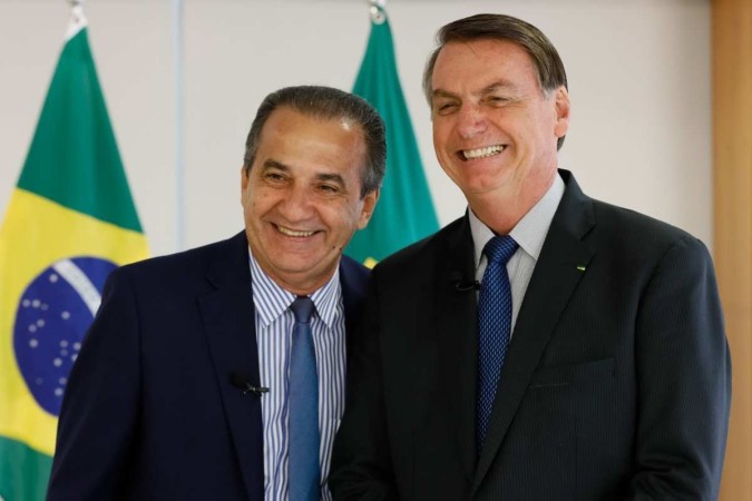 Silas Malafaia e Jair Bolsonaro (PL) -  (crédito: Isac Nóbrega/PR)