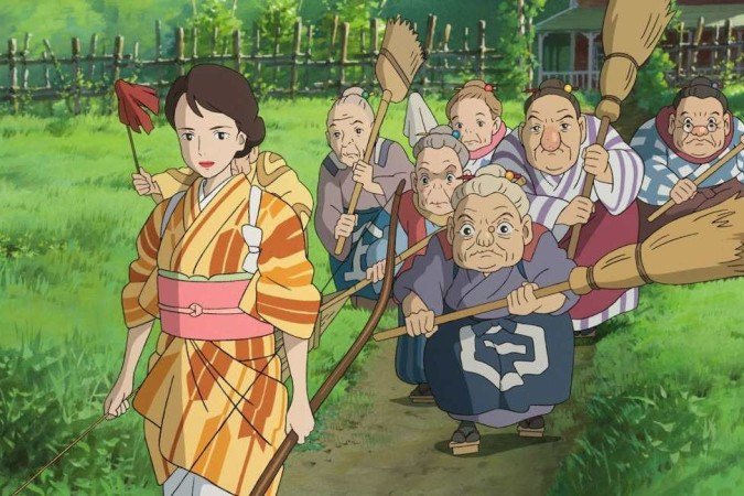 O menino e a garça: 
a propriedade 
do olhar único de 
Miyazaki
