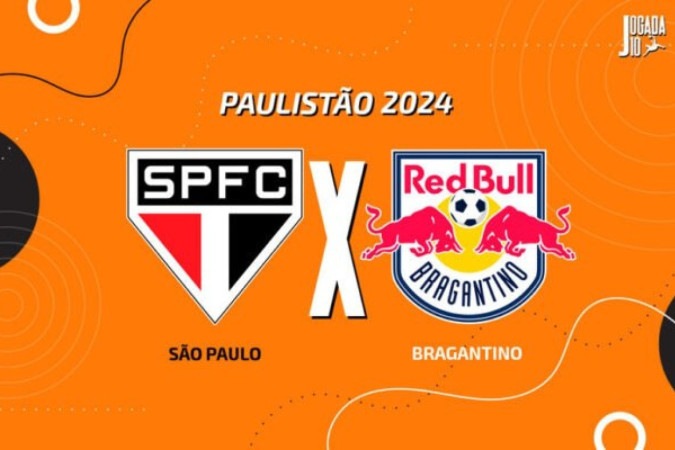 São Paulo e RB Bragantino duelam pelo Paulistão -  (crédito: Foto: Divulgação/Bragantino)