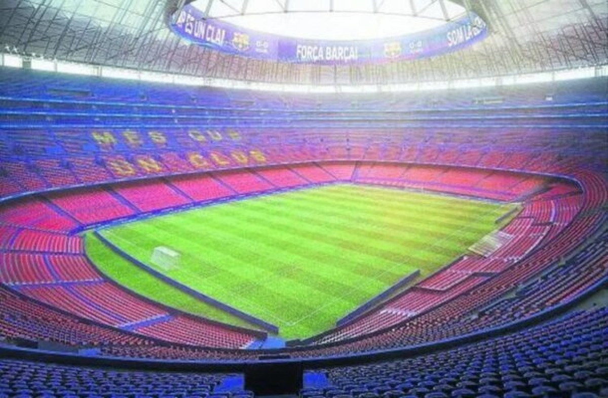Barcelona prepara área VIP em novo Camp Nou