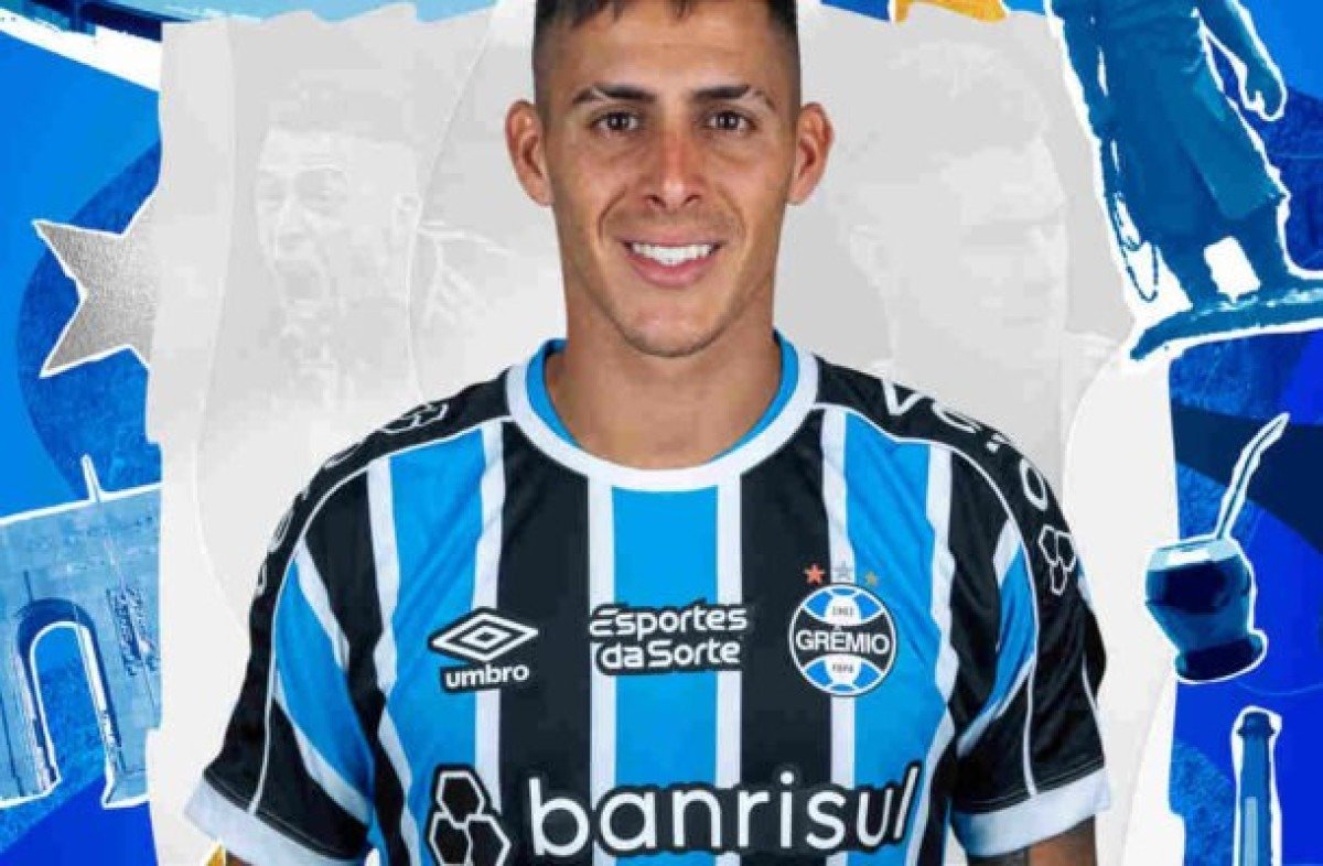 Grêmio anuncia a contratação do atacante Cristian Pavón