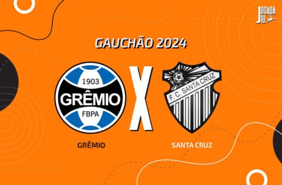 Grêmio x Santa Cruz-RS: onde assistir, escalações e arbitragem