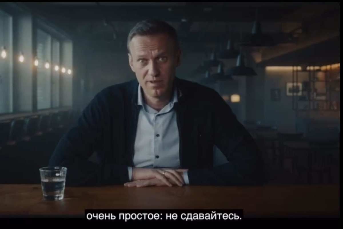 Alexey Navalny, no documentário "Navalny"