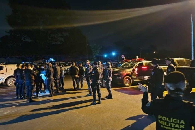 Operação de busca por fugitivos - (crédito: MPRO/ reprodução) Operação de busca por fugitivos - (crédito: MPRO/ reprodução)
