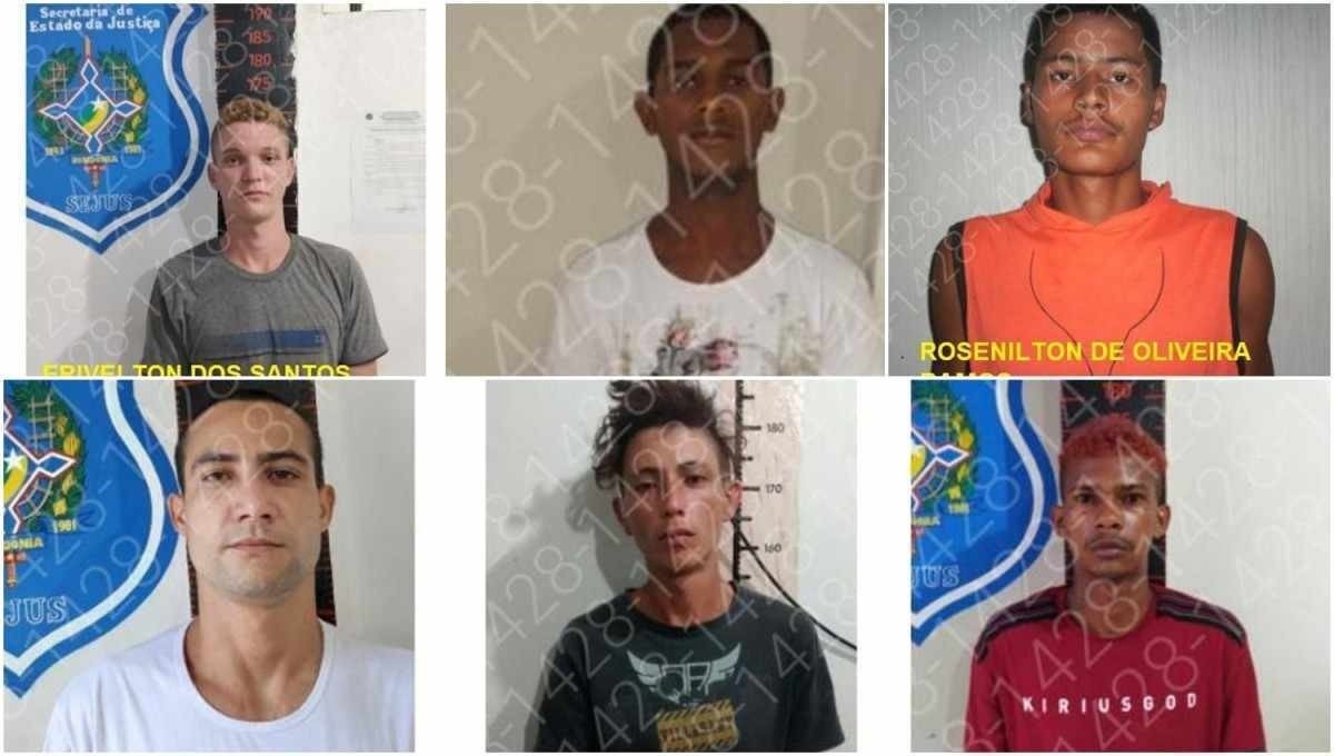 Fugitivos do presídio em Rondônia 