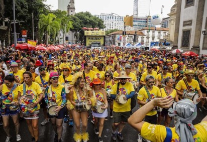  Carnaval de rua com o Monobloco, no Rio de Janeiro
       -  (crédito:  Fernando Maia/Riotur)