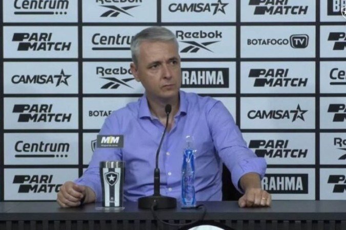 Tiago Nunes quer Botafogo mais focado nas partidas - (crédito: Foto: Reprodução/BotafogoTV) Tiago Nunes quer Botafogo mais focado nas partidas - (crédito: Foto: Reprodução/BotafogoTV)