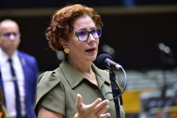 O pedido de impeachment é encabeçado pela deputada Carla Zambelli (PL-SP) -  (crédito: Zeca Ribeiro/Câmara dos Deputados)