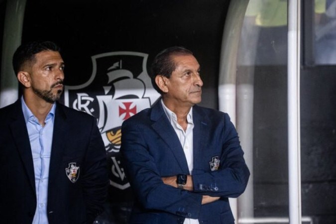 Ramón Díaz e sua comissão técnica permitiram ao Vasco uma mudança de postura, com maior competitividade e melhora de desempenho -  (crédito:  Leandro Amorim)