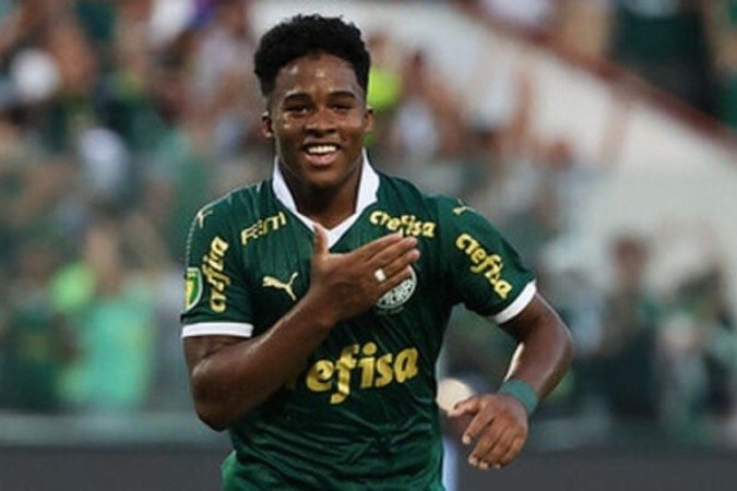 Com 15 gols no Palmeiras, Endrick 'desbloqueou' meta - (crédito: Foto: Fabio Menotti/Palmeiras) Com 15 gols no Palmeiras, Endrick 'desbloqueou' meta - (crédito: Foto: Fabio Menotti/Palmeiras)