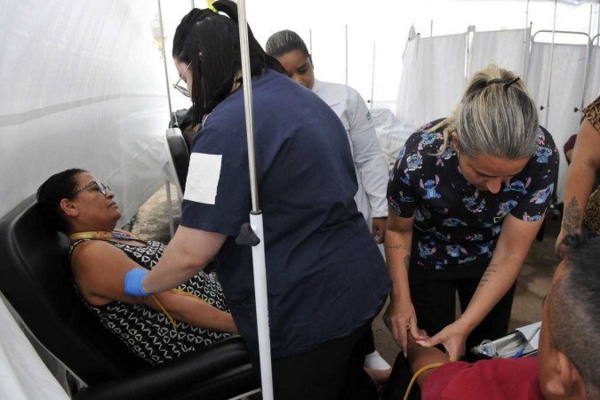 Variantes da dengue dificultam combate à epidemia - (crédito: Minervino Júnior/CB/D.A.Press) Variantes da dengue dificultam combate à epidemia - (crédito: Minervino Júnior/CB/D.A.Press)